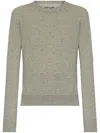 Yohji Yamamoto Crew-neck Jumper In Grey