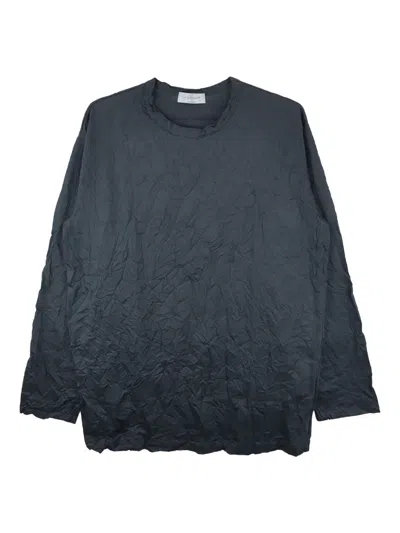 Yohji Yamamoto Crew Neck T-shirt In Black