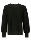 YOHJI YAMAMOTO YOHJI YAMAMOTO CREWNECK LONG