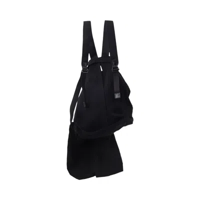 Pre-owned Yohji Yamamoto Cross Draped Backpack Bag 'black' | Women's Size 2