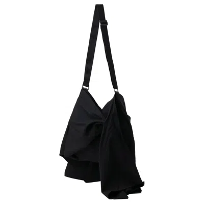 Pre-owned Yohji Yamamoto Cross Draped Sholder Bag 'black' | Women's Size 2