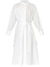 Yohji Yamamoto Cross-over Dress In White