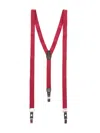 Yohji Yamamoto Crossover-strap Braces In Red