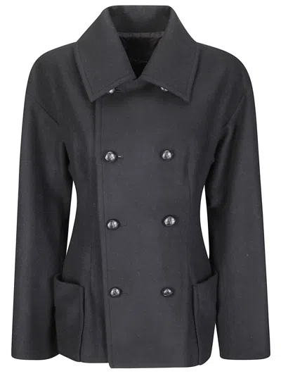 YOHJI YAMAMOTO DARTS PEA COAT