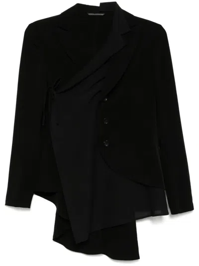 YOHJI YAMAMOTO DE CHINE 2 LAYERED WRAP JACKET