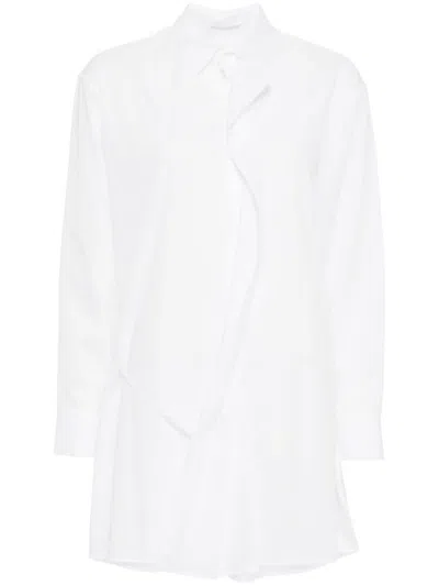 Yohji Yamamoto Deco C Shirt In White