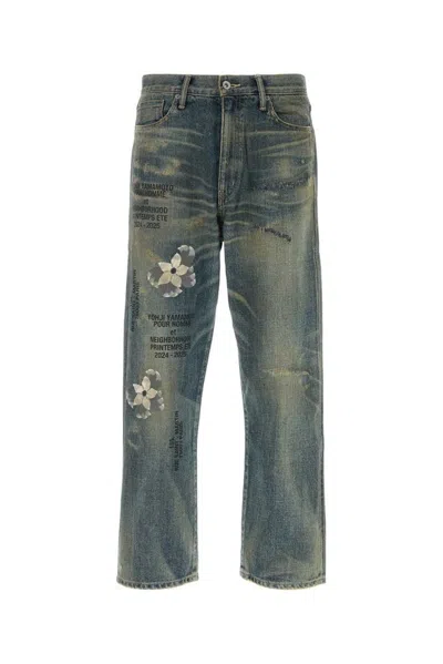 Yohji Yamamoto Denim Jeans In Blue