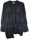 Yohji Yamamoto Distressed Sweater In Black