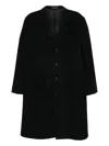 Yohji Yamamoto Doctor's Coat In Black