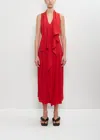 Yohji Yamamoto Draped Sleeveless Dress