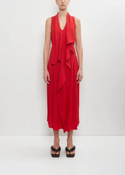 Yohji Yamamoto Draped Sleeveless Dress