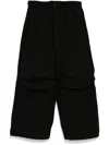Yohji Yamamoto Drawstring Trousers In Black