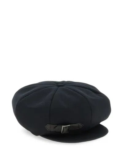 Yohji Yamamoto Yo340618bm 8-panel Polyamide Baseball Cap In Metallic