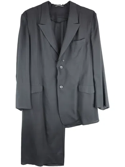 Yohji Yamamoto Einreise Sakko Jacket In Black