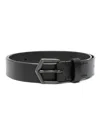 YOHJI YAMAMOTO EMBOSSED-LOGO BELT