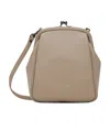 Yohji Yamamoto Taupe Clasp Shoulder Bag In Nude