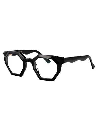Yohji Yamamoto Eyeglasses  Look011 A001 47/24/145 In Black