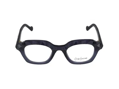 Yohji Yamamoto Eyeglasses  Look022 A211 48/22/145 In Blue