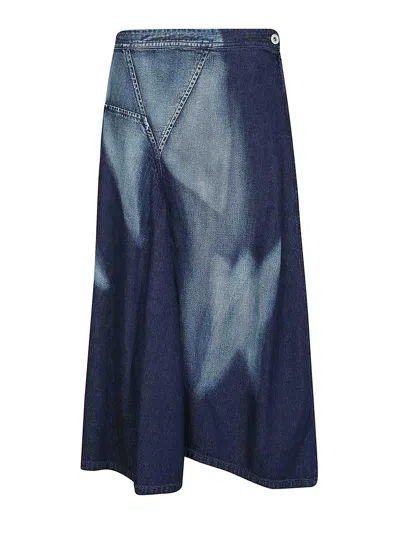 Yohji Yamamoto Or Triangle Gusset In Medium Wash