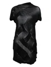 Yohji Yamamoto Fine-knit T-shirt In Black