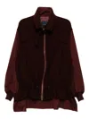 Yohji Yamamoto Flannel Jacket In Brown