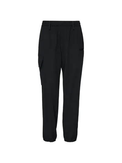 Yohji Yamamoto Flap-pocket Cargo Pants In Black