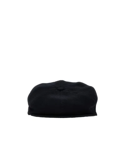 Yohji Yamamoto Flat Cap Hat In Black