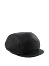 Yohji Yamamoto Flat-top Cap In Black