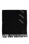 YOHJI YAMAMOTO YOHJI YAMAMOTO FRINGED SCARF