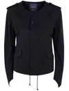 Yohji Yamamoto Women's R-collarless M65 Y Jkt In Black  