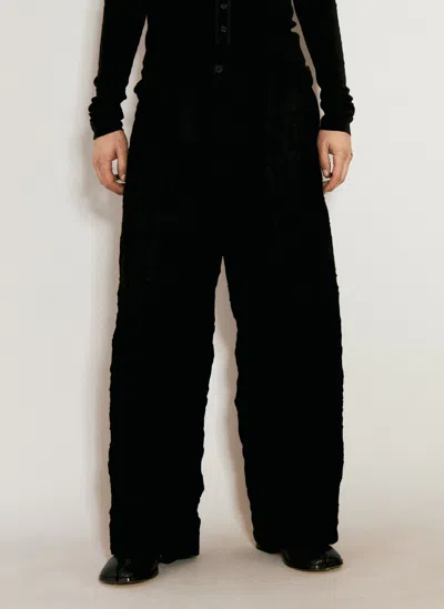 Yohji Yamamoto G-standard String Pants In Black