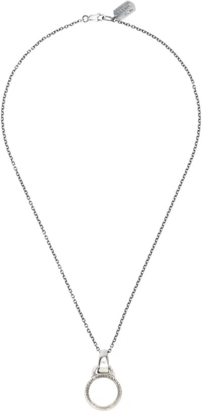 Yohji Yamamoto Glass Holder Pendant Necklace