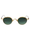 Yohji Yamamoto Gold Brushed Metal Sunglasses