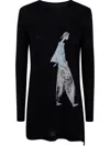 Yohji Yamamoto Graphic-print Mini Dress