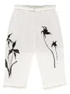 Yohji Yamamoto Graphic-print Trousers