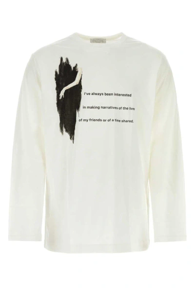 Yohji Yamamoto T-shirts In White