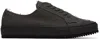 Yohji Yamamoto Gray Raw Edge Sneakers In 2 Grey