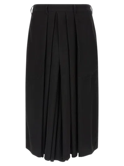Yohji Yamamoto 'hakama' Pants In Black