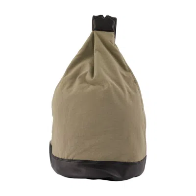 Yohji Yamamoto Hakama Tuck Backpack -  - Synthetic - Khaki