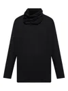 Yohji Yamamoto High-neck Top In Black