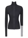 Yohji Yamamoto High-neck Zip Jacket In Black