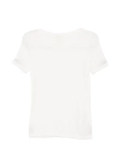 Yohji Yamamoto High-gauge Single Jersey T-shirt In White