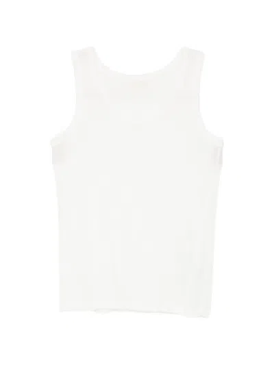 Yohji Yamamoto High-twisted Tank Top In White