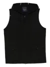 Yohji Yamamoto Hooded Gilet In Black