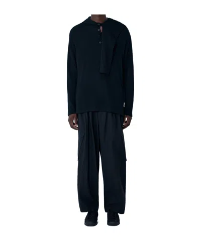 YOHJI YAMAMOTO HOODED SWEATER