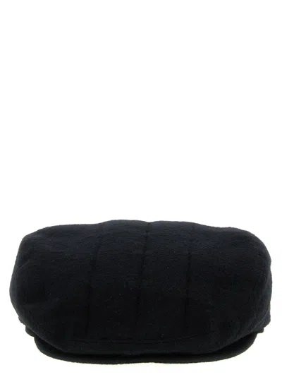 YOHJI YAMAMOTO HUNTING HATS BLACK
