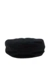 Yohji Yamamoto Quilted Soft Structured Hunting Headwear In Black