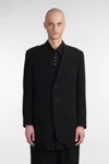 Yohji Yamamoto I Blazer In Black Triacetate In Black