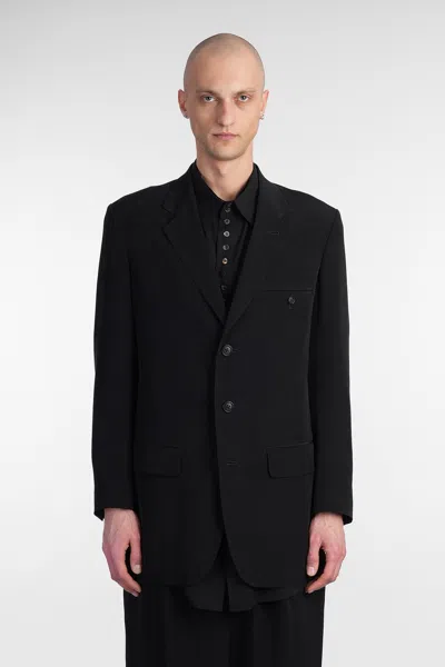 Yohji Yamamoto I Blazer In Black Triacetate