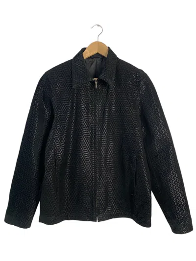Pre-owned Yohji Yamamoto Iconic  Shinny In The Light Leather Jacket In Black